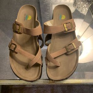 Brown sandals